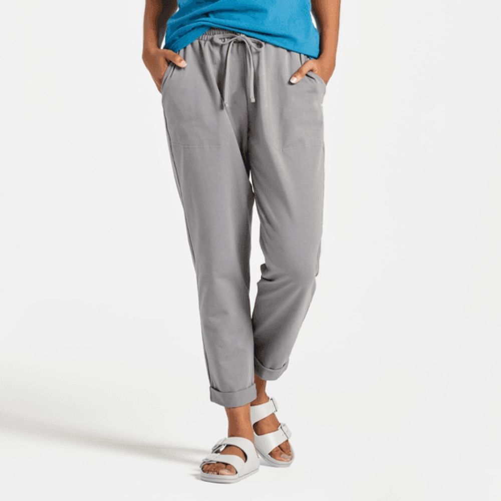 Life Is Good - Womens Solid Crusher-Flex Pant, size XL US womens, color gray